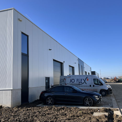 entrepot Jo-Flex à Saint-Georges-sur-Meuse dans la province de Liège