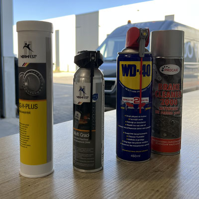 produits dégrippants et dégraissants